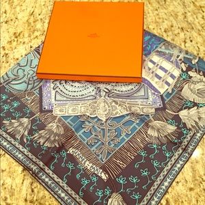 Hermes Scarf - Cavalier de Caucase 90x90cm